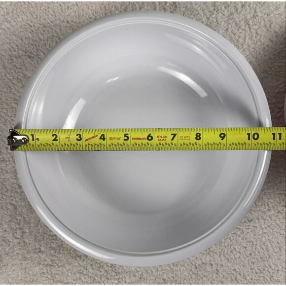 Thunder Group 8011TR 80 oz Longevity Pattern Melamine Serving Bowl w/Lid - Picture 4 of 10